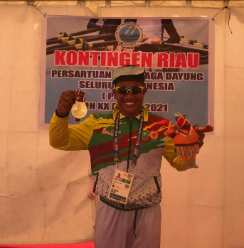 Pecahkan Rekor Nasional, Dayung Sumbangkan Emas Pertama untuk Riau